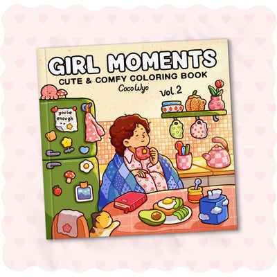 Girl Moments Coloring Book Vol 2