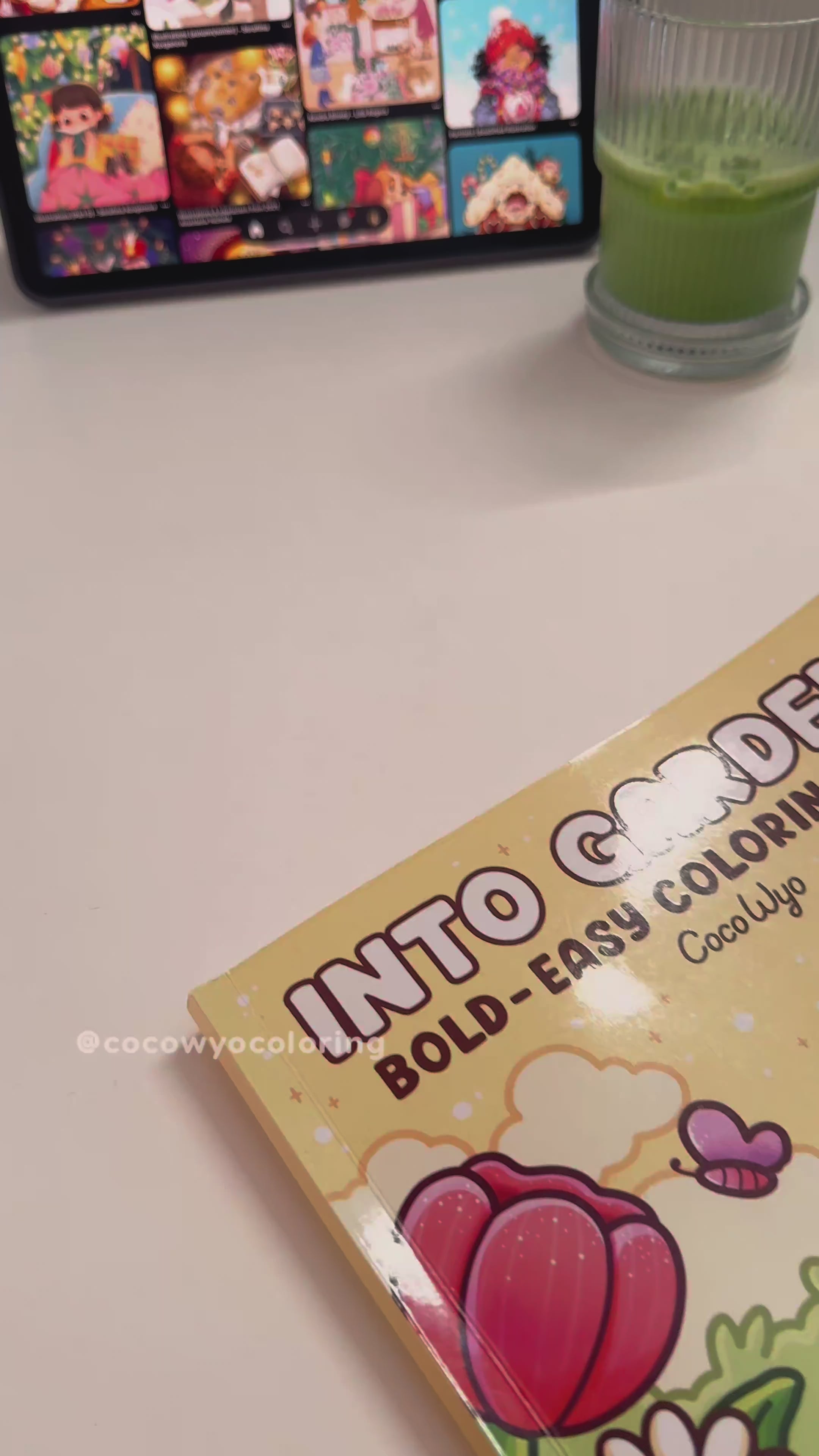 Into Gardens Coloring Book