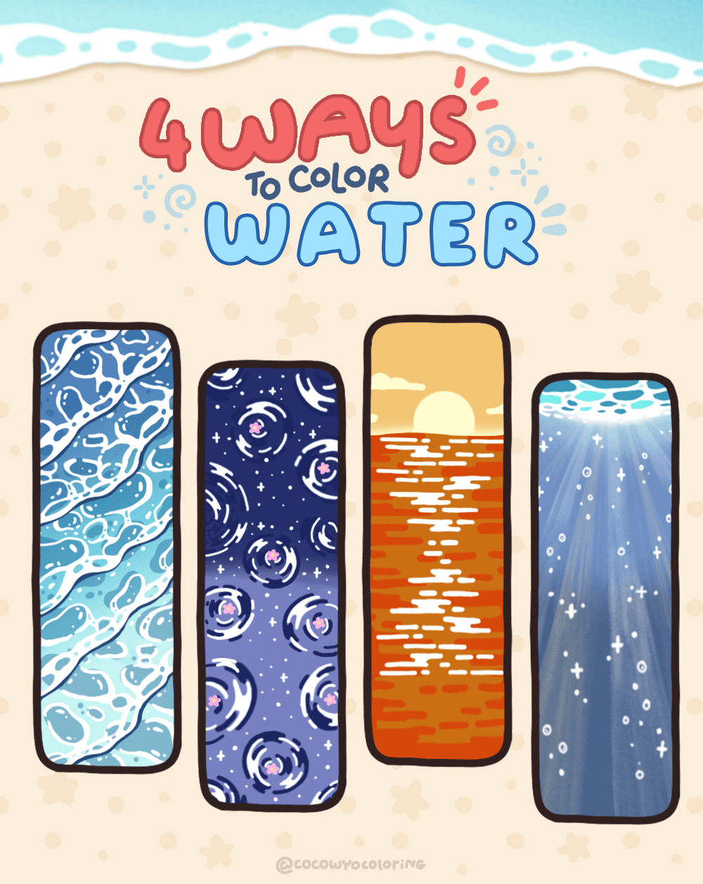 Color Me Water How to color Water - COCO WYO