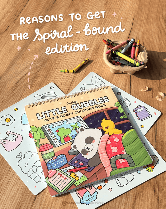 5 Reasons to Love the Spiral-bound Coloring Edition