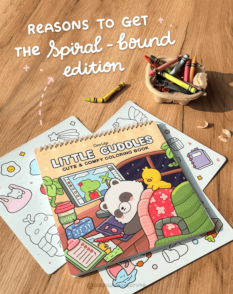5 Reasons to Love the Spiral-bound Coloring Edition