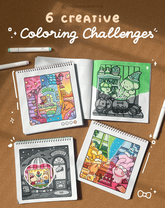 6 Creative Coloring Challenges You Must Try
