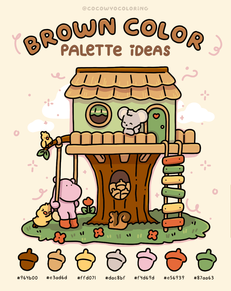Brown Color Palette Ideas
