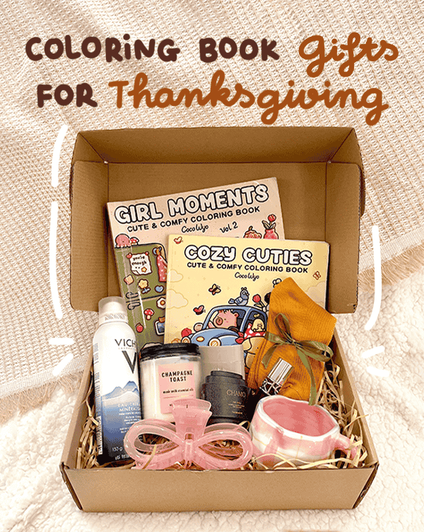 Thanksgiving Coloring Book Gift Ideas for Family and Friends