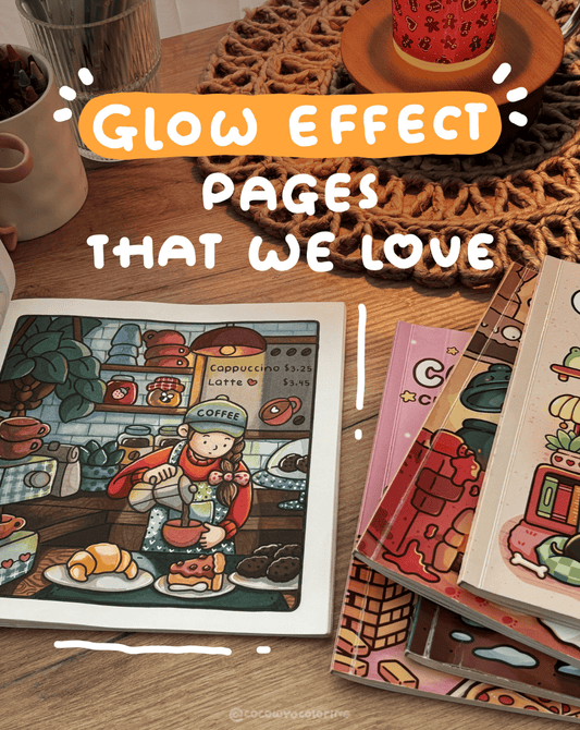 Glow Effect Coloring Pages