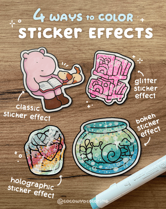 How to color Sticker Effects?