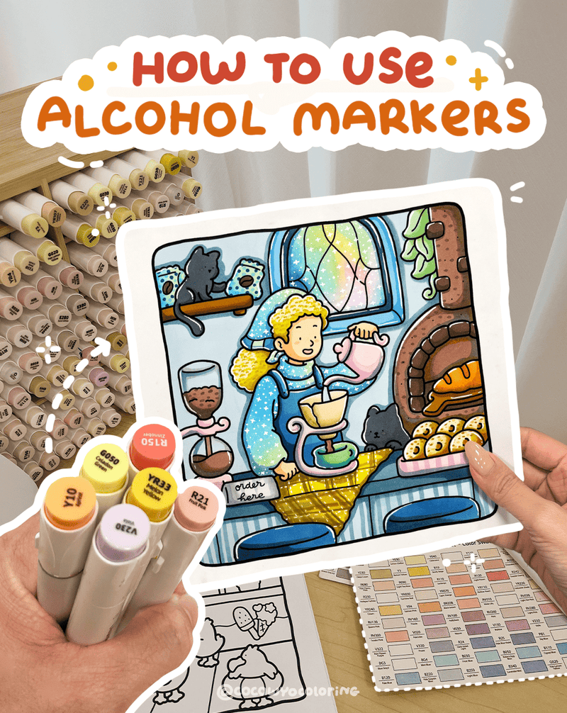 How to Use Alcohol Markers for Beginners
