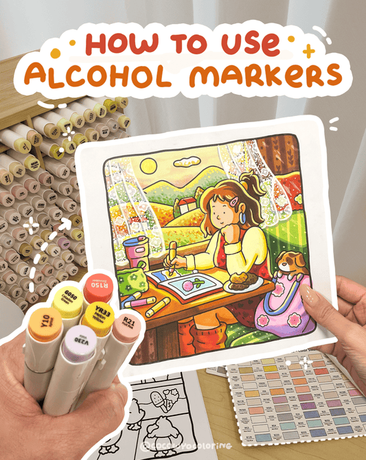 How to Use Alcohol Markers for Beginners