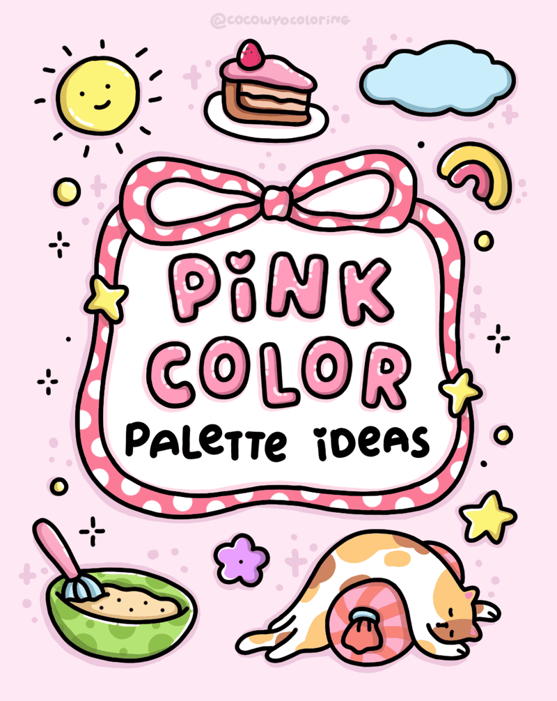 Pink Color Inspo Pink Color Palette Ideas - COCO WYO