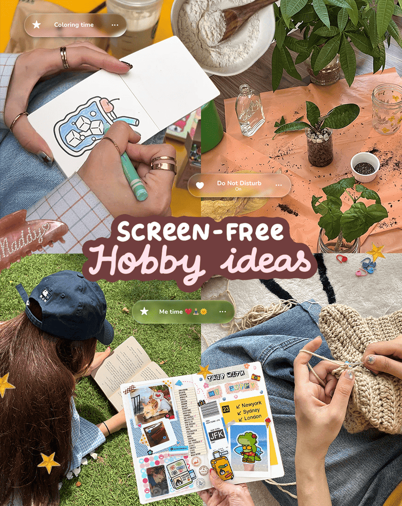Screen Free Hobby Ideas