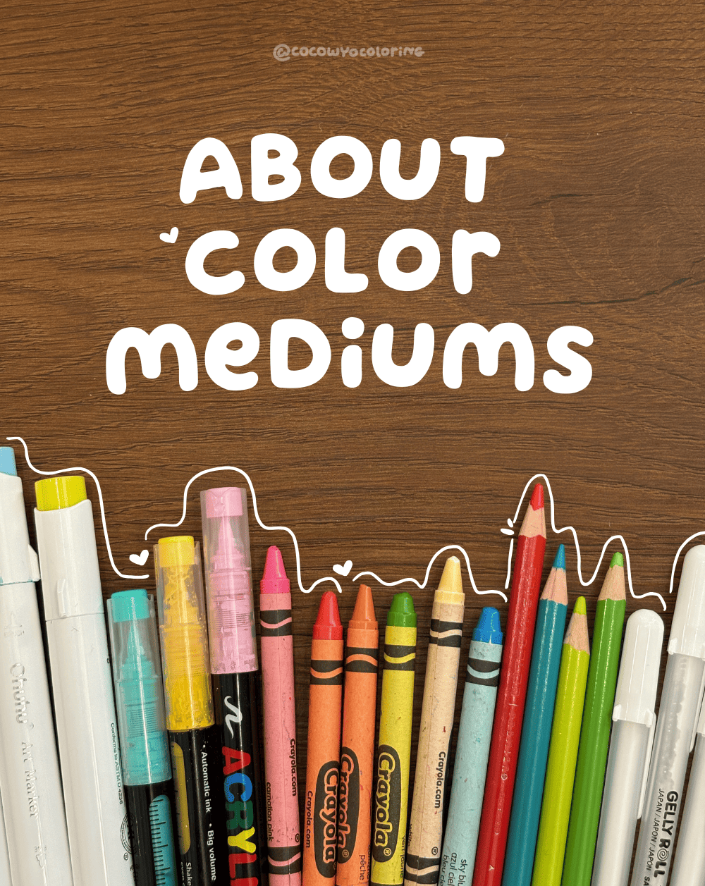 Coloring Tools: Everything a Beginner Needs to Know - COCO WYO