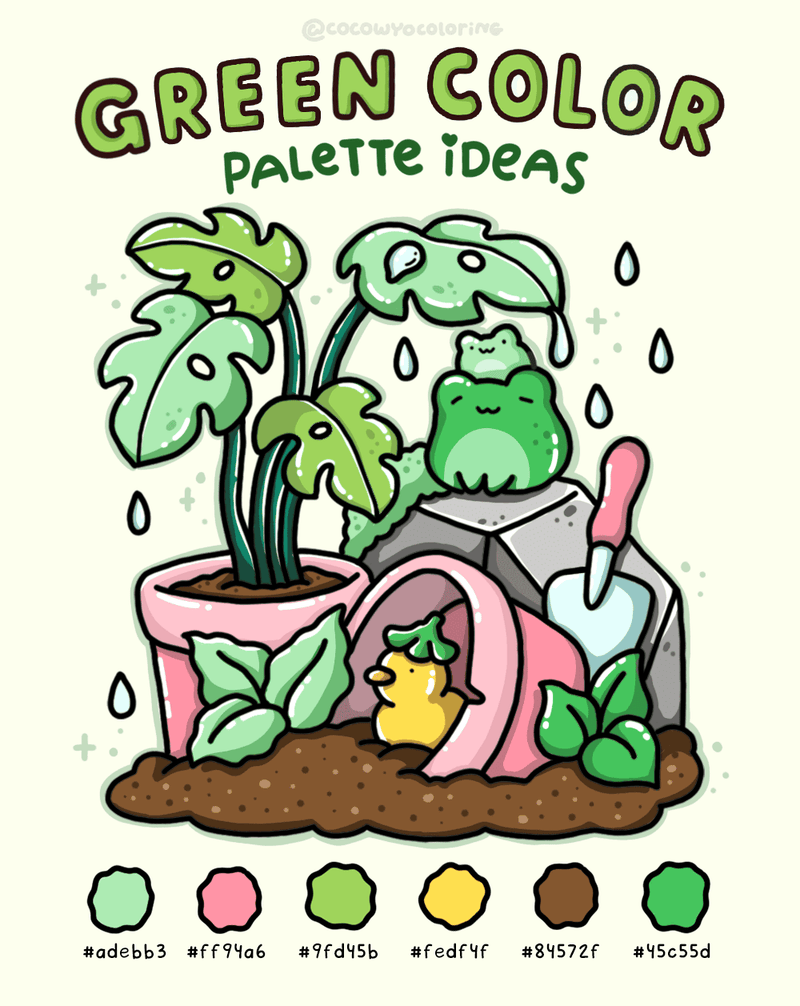 Green Color Palette Ideas for Beginners