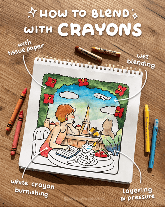 How to Blend Crayons for Beginners?