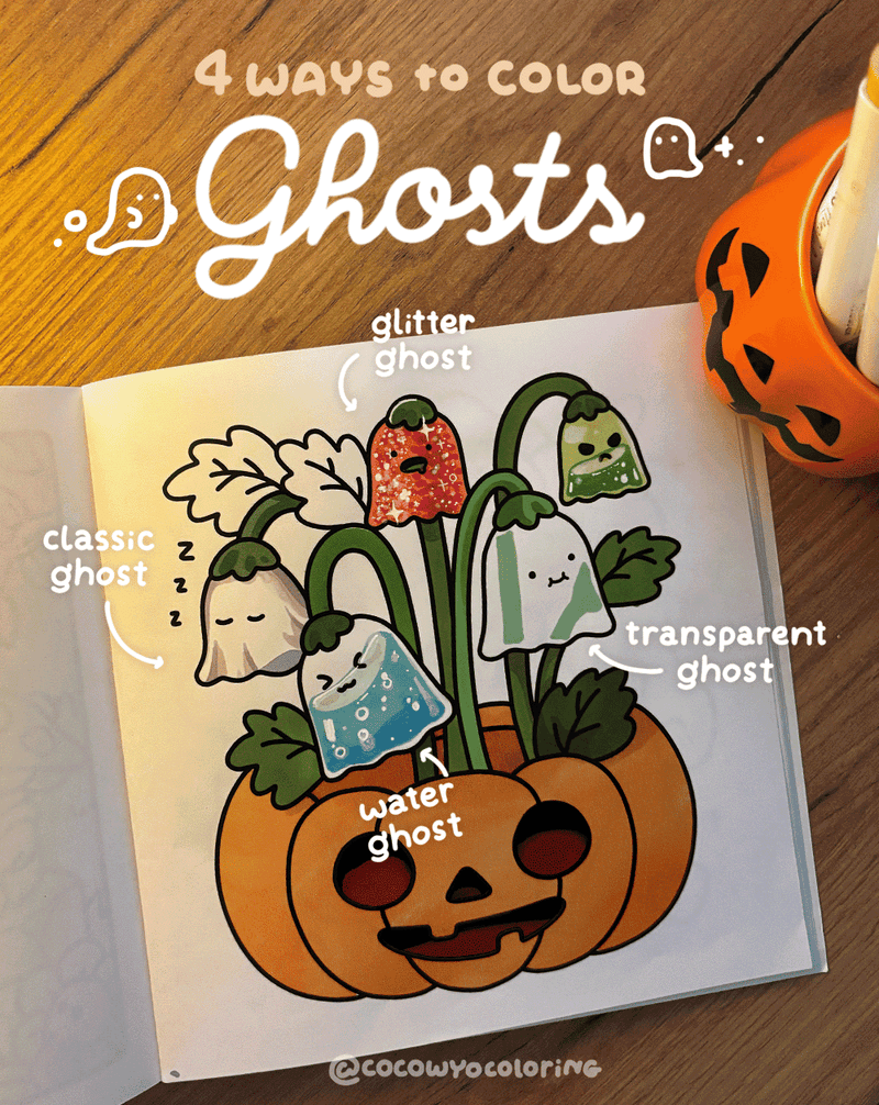 How to Color a Ghost: Spooky-Cute Coloring Guide