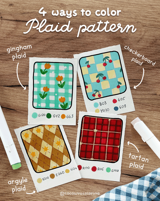 How to Draw Plaid Pattern?