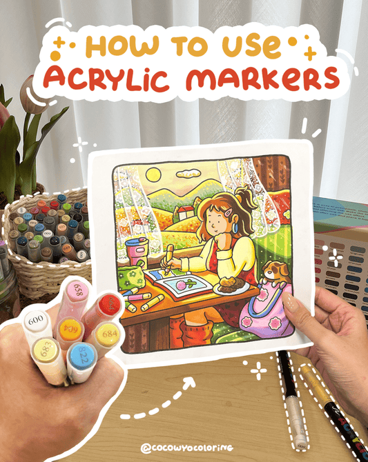 How to Use Acrylic Markers for Beginners