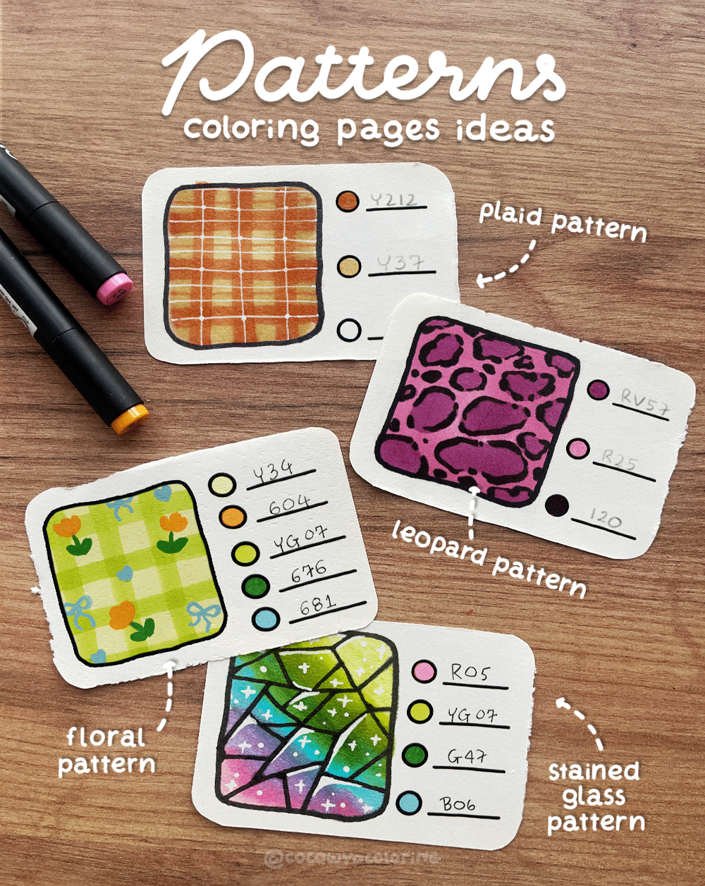 Pattern Coloring Page Ideas - COCO WYO