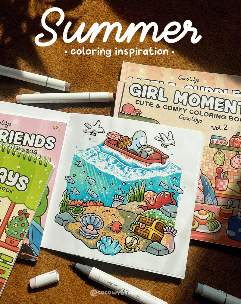 Summer Coloring Pages Ideas