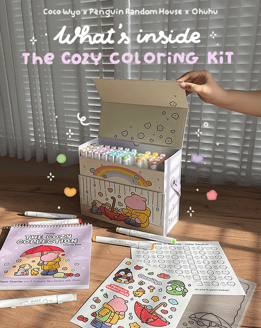 Unboxing the Coco Wyo x Ohuhu x Penguin Random House Coloring Book & Markers Set