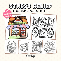 Stress Relief Coloring Pages