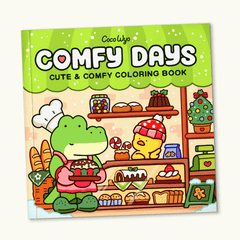 Comfy Days Coloring Book