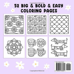 Comfy Patterns Coloring Book