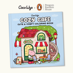 Cozy Cafe Coloring Book