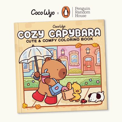 Cozy Capybara Coloring Book