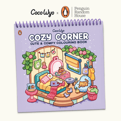 Cozy Corner Coloring Book (Spiral-bound)