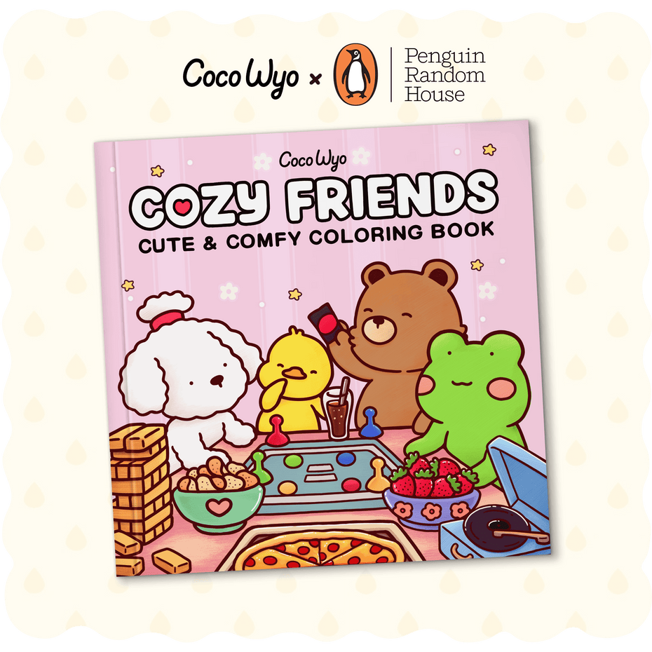 Cozy Friends Coloring Book - COCO WYO