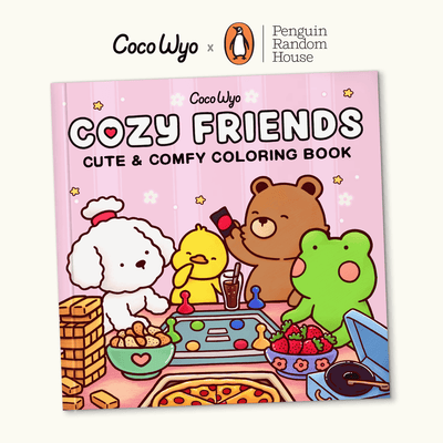 Cozy Friends Coloring Book