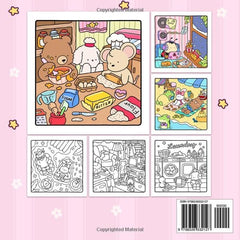 Cozy Friends Coloring Book