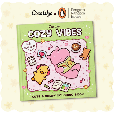 Cozy Vibes Coloring  Book