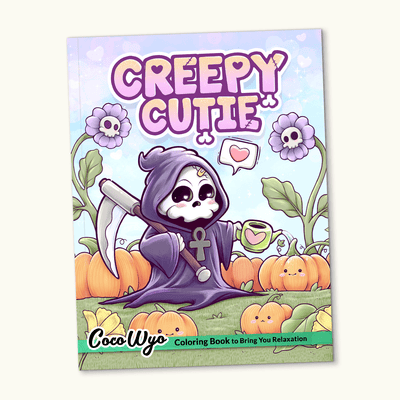 Creepy Cutie Coloring Book