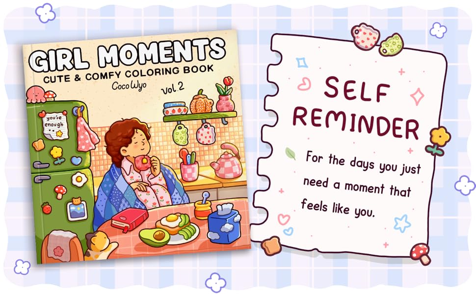 Girl Moments Coloring Book Vol 2 - COCO WYO