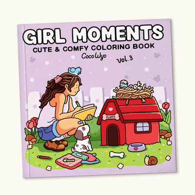 Girl Moments Coloring Book Vol. 3