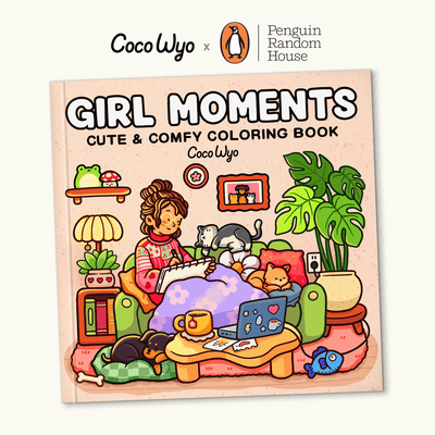 Girl Moments Coloring Book Vol.1