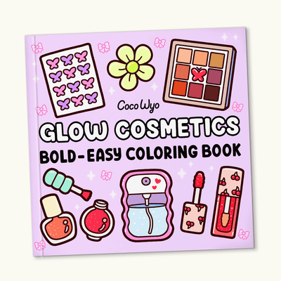 Glow Cosmetics Coloring Book
