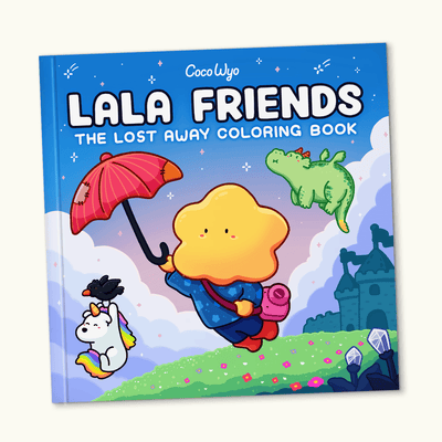 Lala Friends Coloring Book