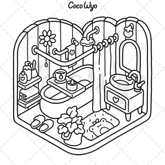 Little Corner Coloring Book