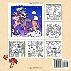 Spooky Cutie Coloring Book
