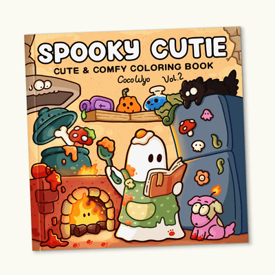 Spooky Cutie Coloring Book Vol 2