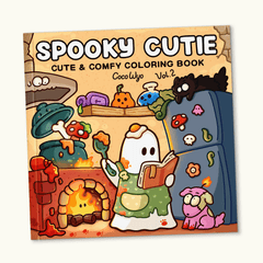 Spooky Cutie Coloring Book Vol 2