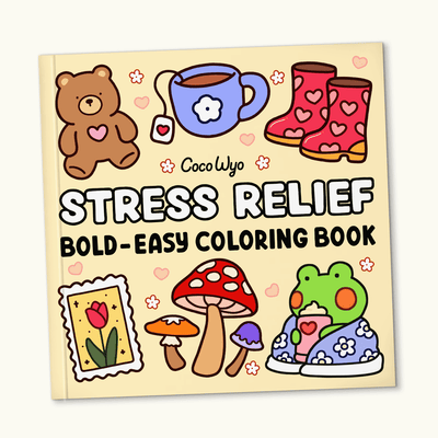 Stress Relief Coloring Book