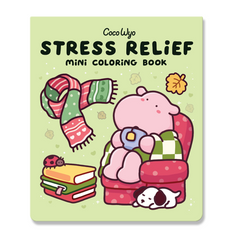 Stress Relief Mini Coloring Book