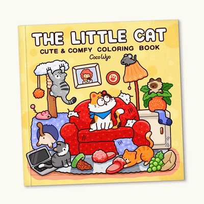 The Little Cat Coloring Book