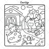 Cuddles Colouring In Little Cuddles Coloring Book - COCO WYO