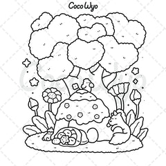 Lala Friends Coloring Book