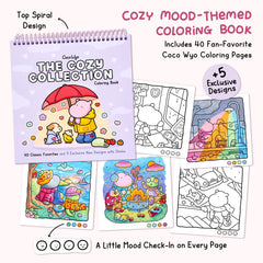 Coco Wyo × Ohuhu: The Cozy Mood Coloring Kit