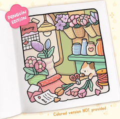 Comfy Corner Coloring Book